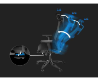 Genesis Fotel ergonomiczny ASTAT 700 czarny - 1104903 - zdjęcie 8